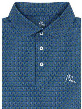 Rhoback Florida Gators Collegiate Polo | Men’s Large | Ocean Blue
